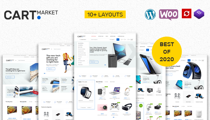 Electronics Store WooCommerce Theme Cart Market