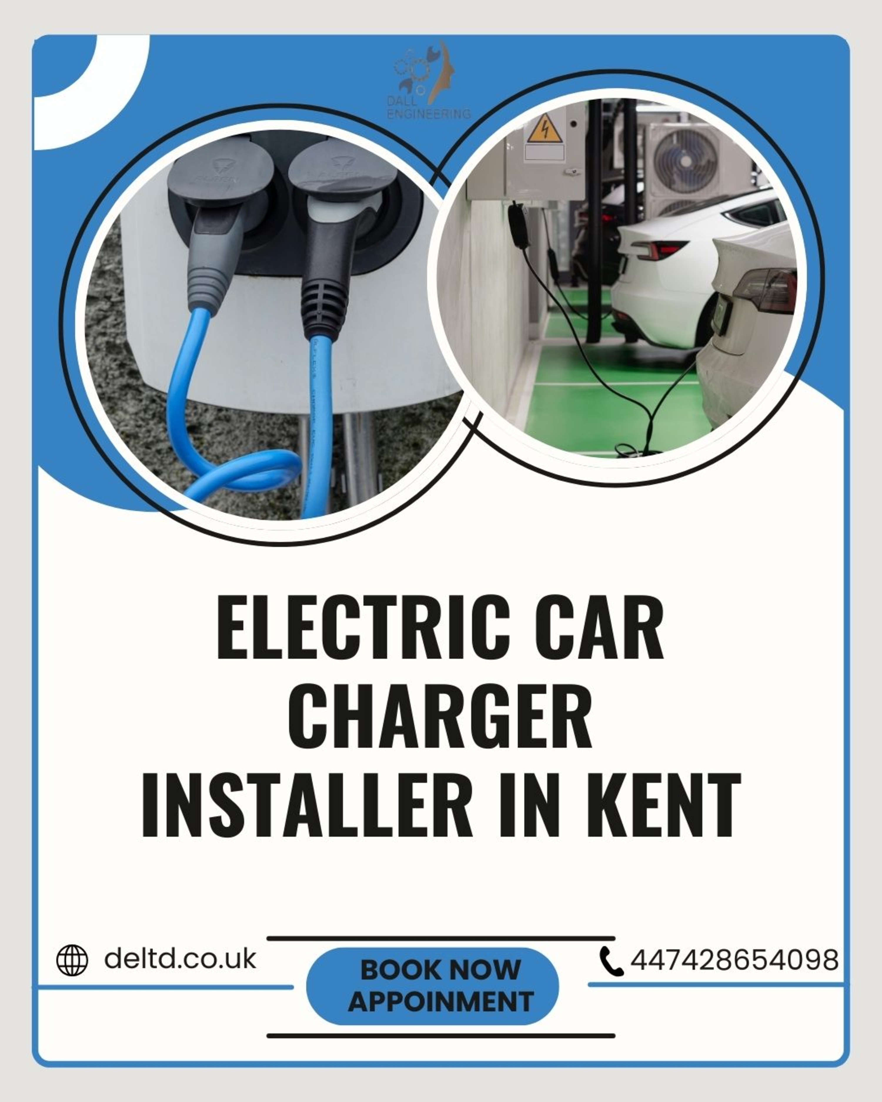 Home EV Charger Installer Kent – Powering Your Future with Dall Engineering