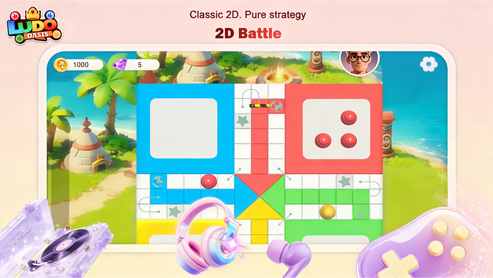 Ludo Oasis 3D: The Classic Board Game, Reborn in Three Dimensions