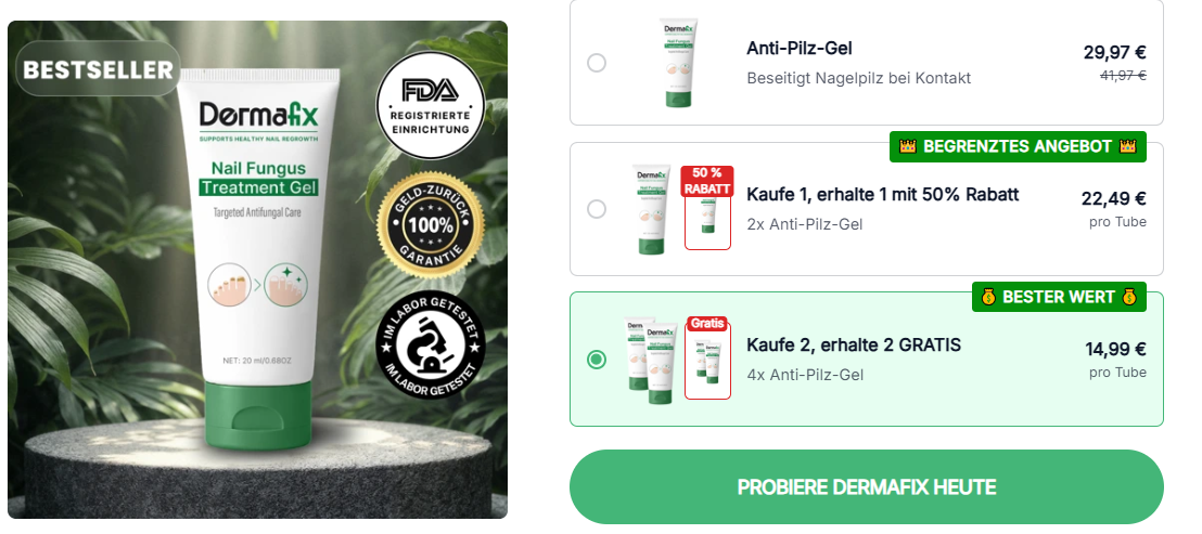 DermaFix Fungus Treatment Gel Reviews (NEW MEDICAL INSIGHT) See Shocking Complaints Before Buy!