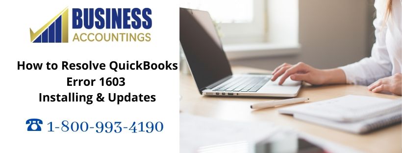 Resolve QuickBooks Error 1603