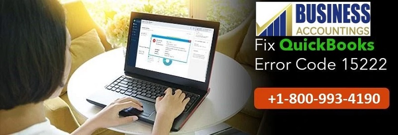 Fix QuickBooks Error 15222