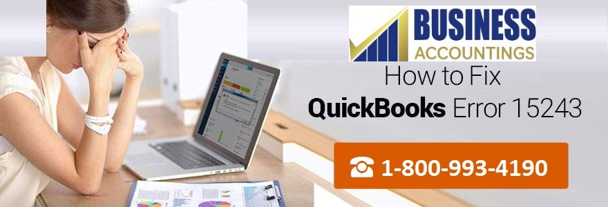 How to Use QuickBooks Error 15243