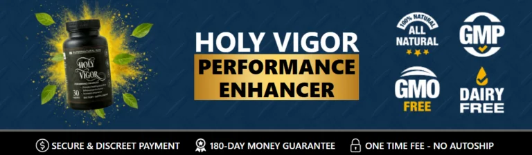Holy Vigor Capsules USA: Natural Formula to Boost Male Vitality and Stamina! ‍