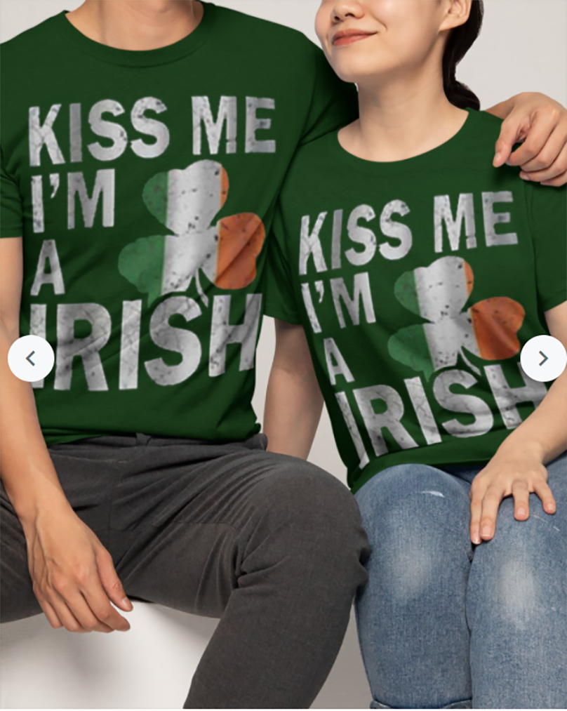 Kiss Me I’m Irish t shirt