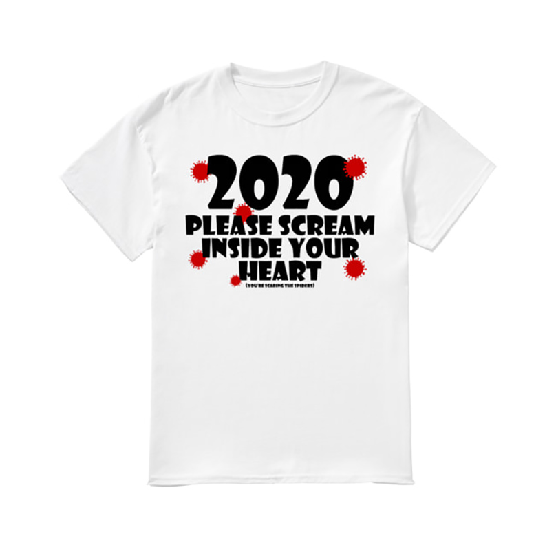 Please scream inside your heart t shirt