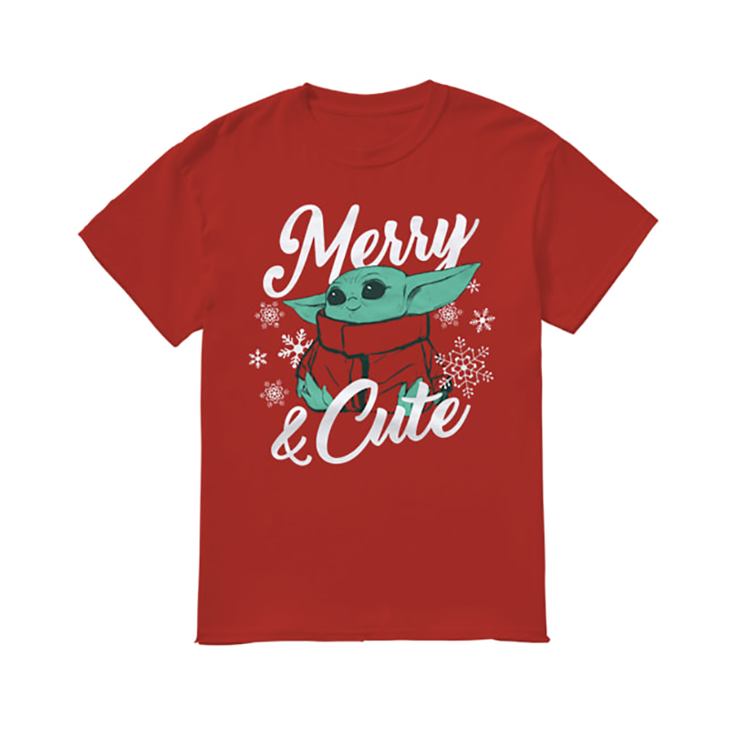 Star Wars Mandalorian Christmas The Child Merry and Cute