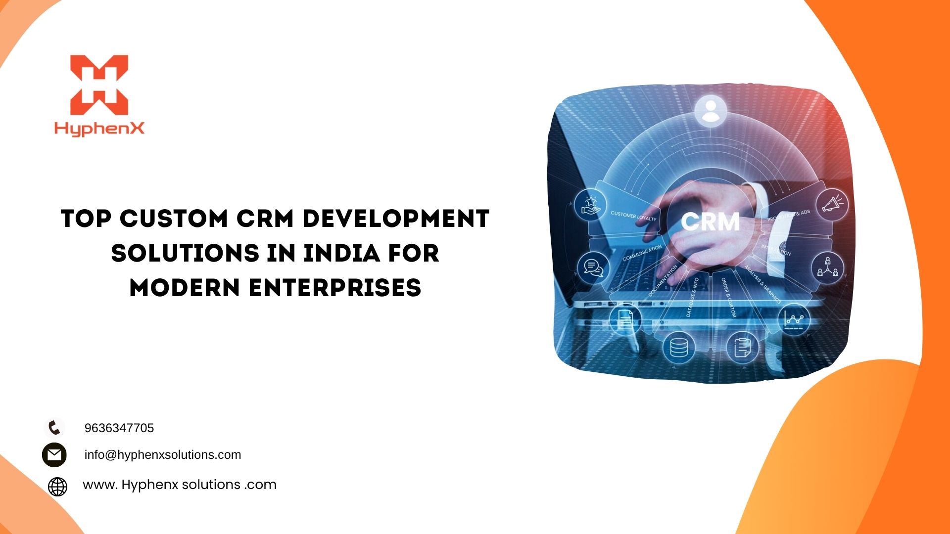 Top Custom CRM Development Solutions in India for Modern Enterprises