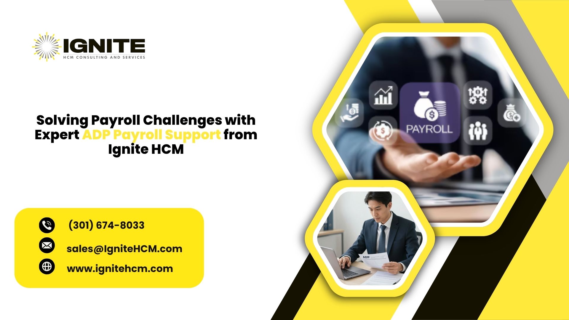 Solving Payroll Challenges with Expert ADP Payroll Support from Ignite HCM