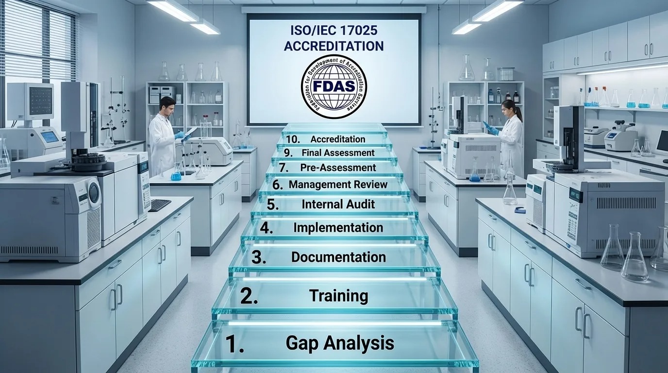10 Essential Steps to Achieve ISO/IEC 17025 Accreditation
