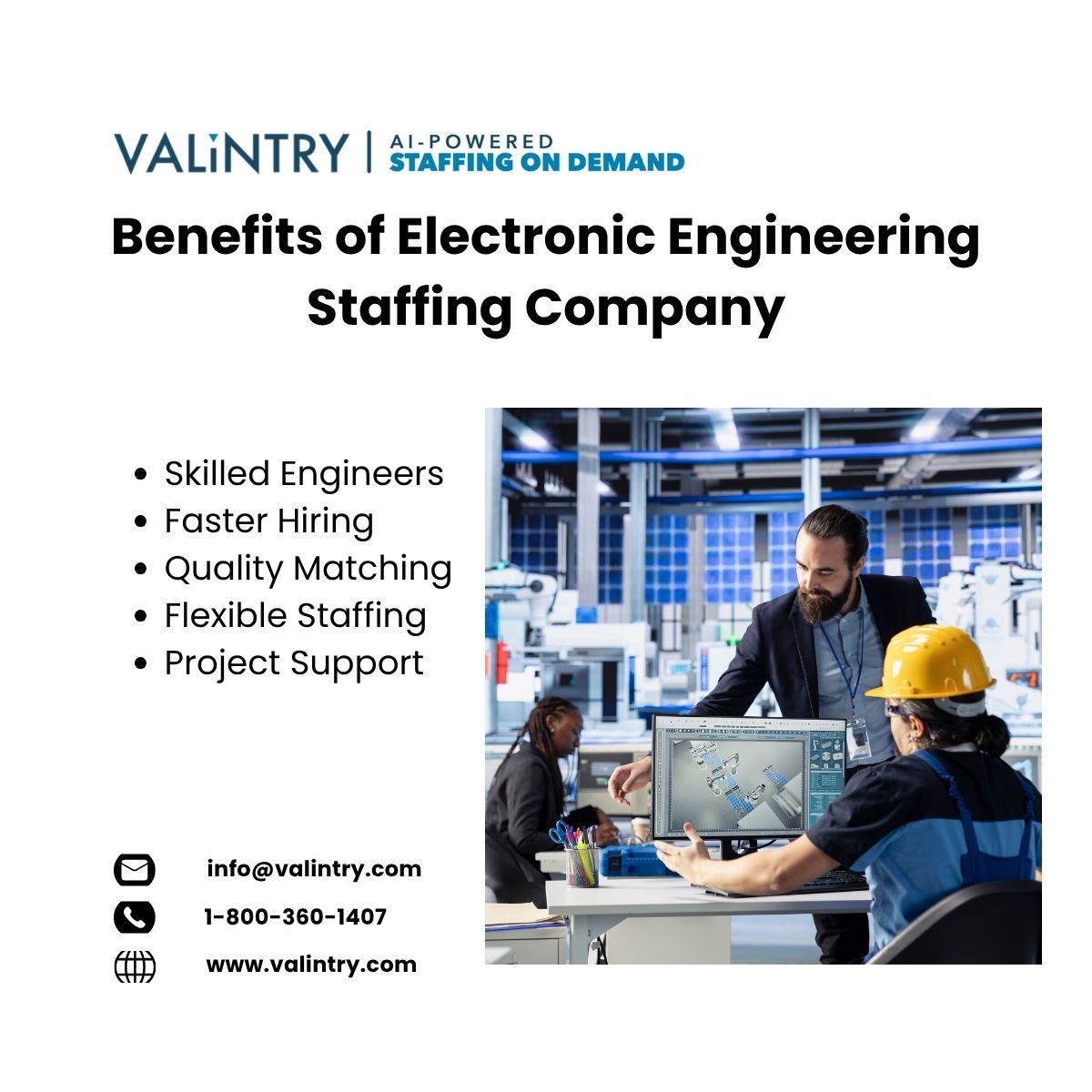 Electronic Engineering Staffing Agency in the USA