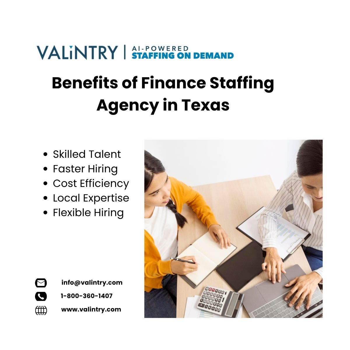 Finance Staffing Agency in Texas