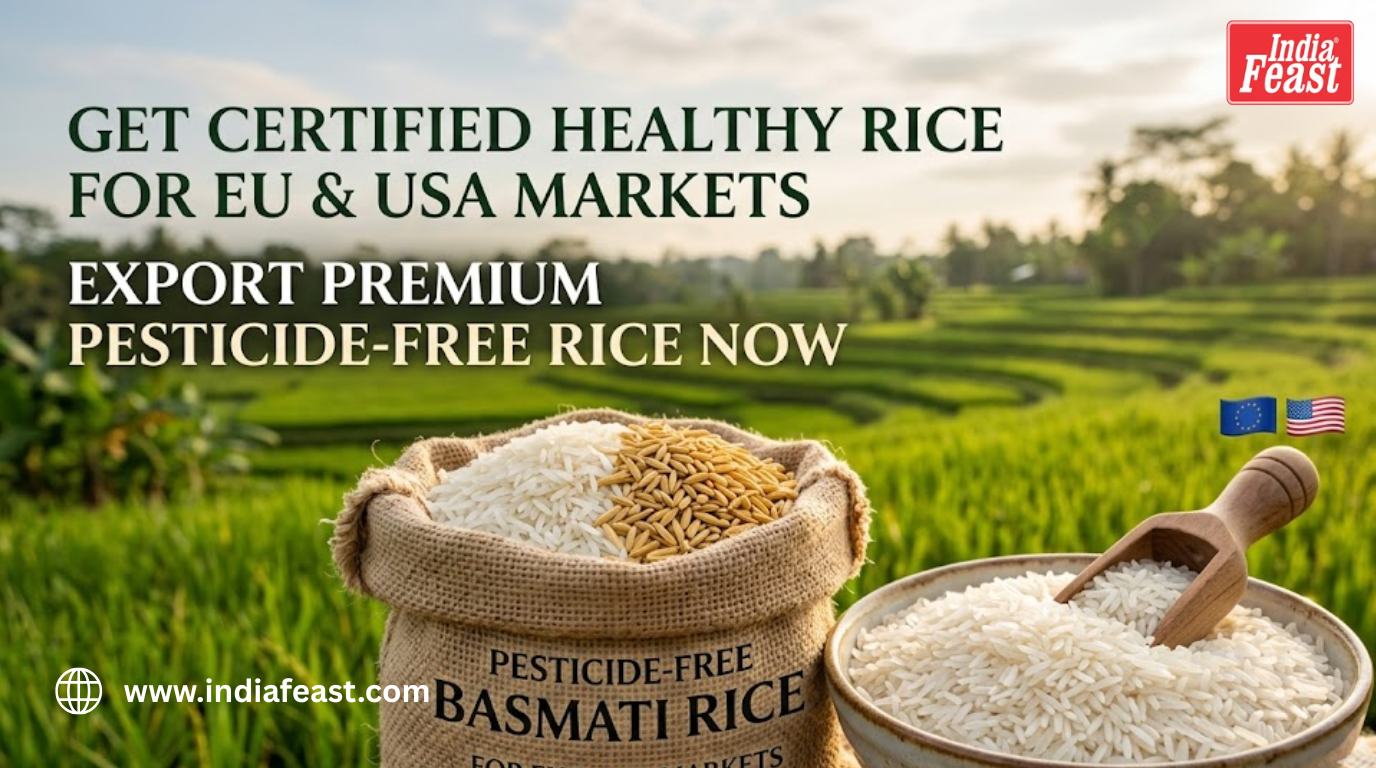 Pesticide-Free Rice for EU & USA Standards