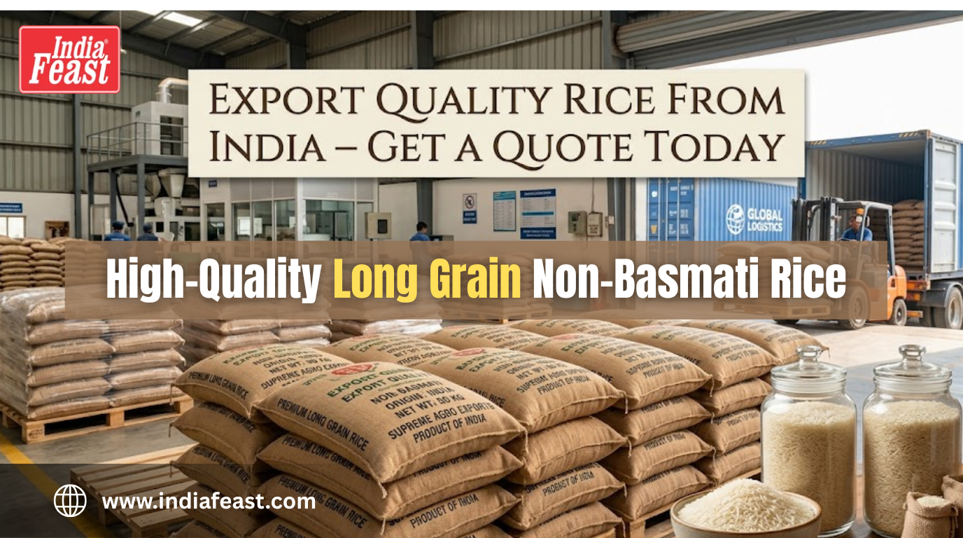 Premium Long Grain Non-Basmati Rice Export from India