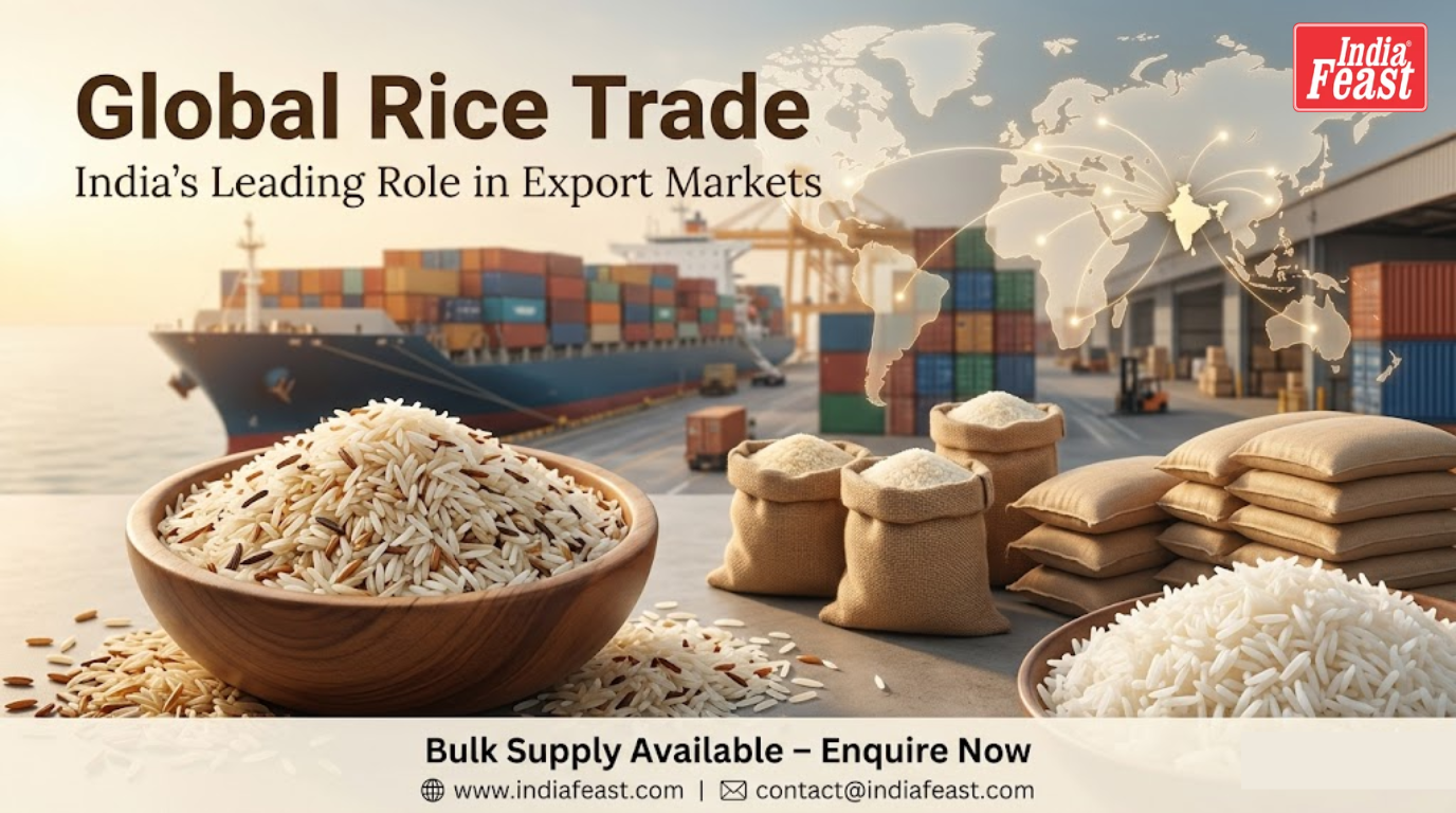 Global Rice Trade: India’s Role & Market Share