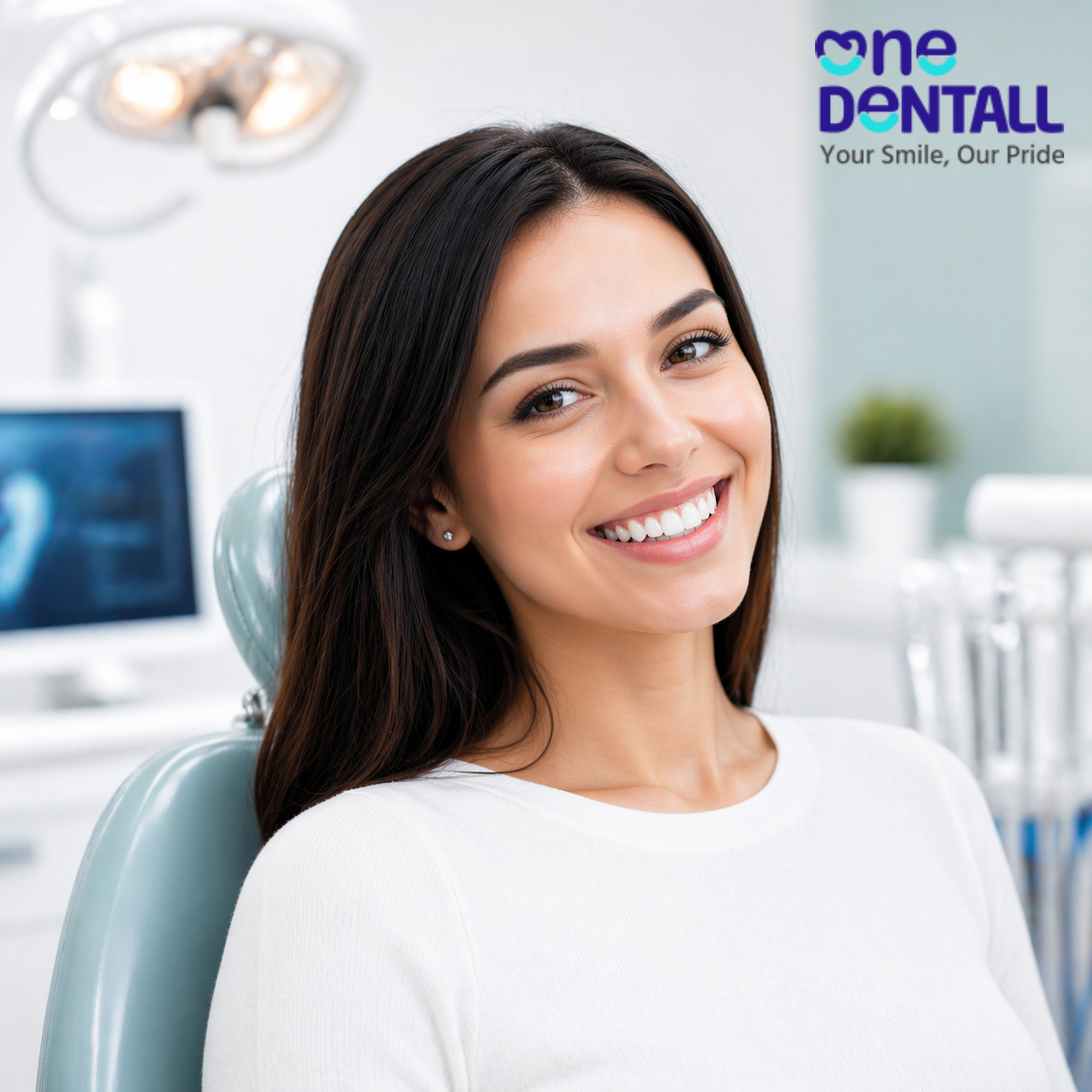 Cosmetic treatment for a perfect smile, at One Dentall in Belgaum