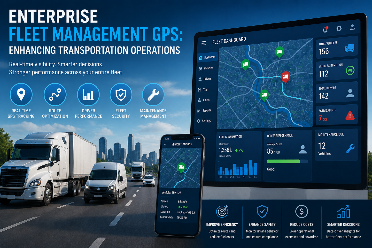 Enterprise Fleet Management GPS: Enhancing Transportation Operations