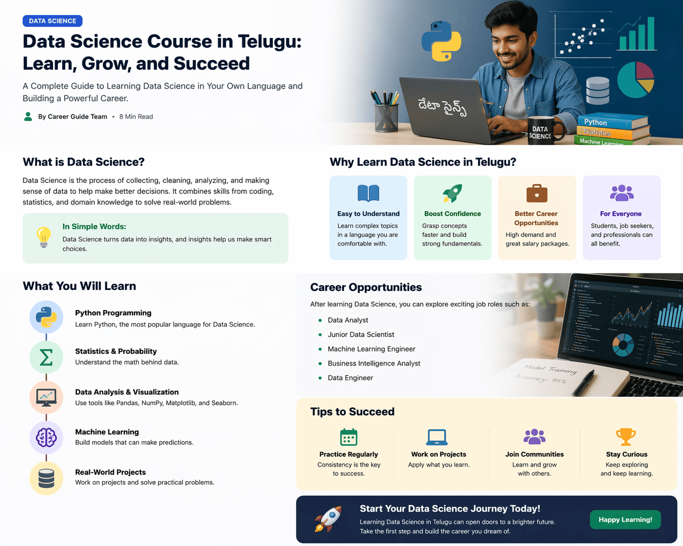 Online Data Science Course in Telugu: Full Guide