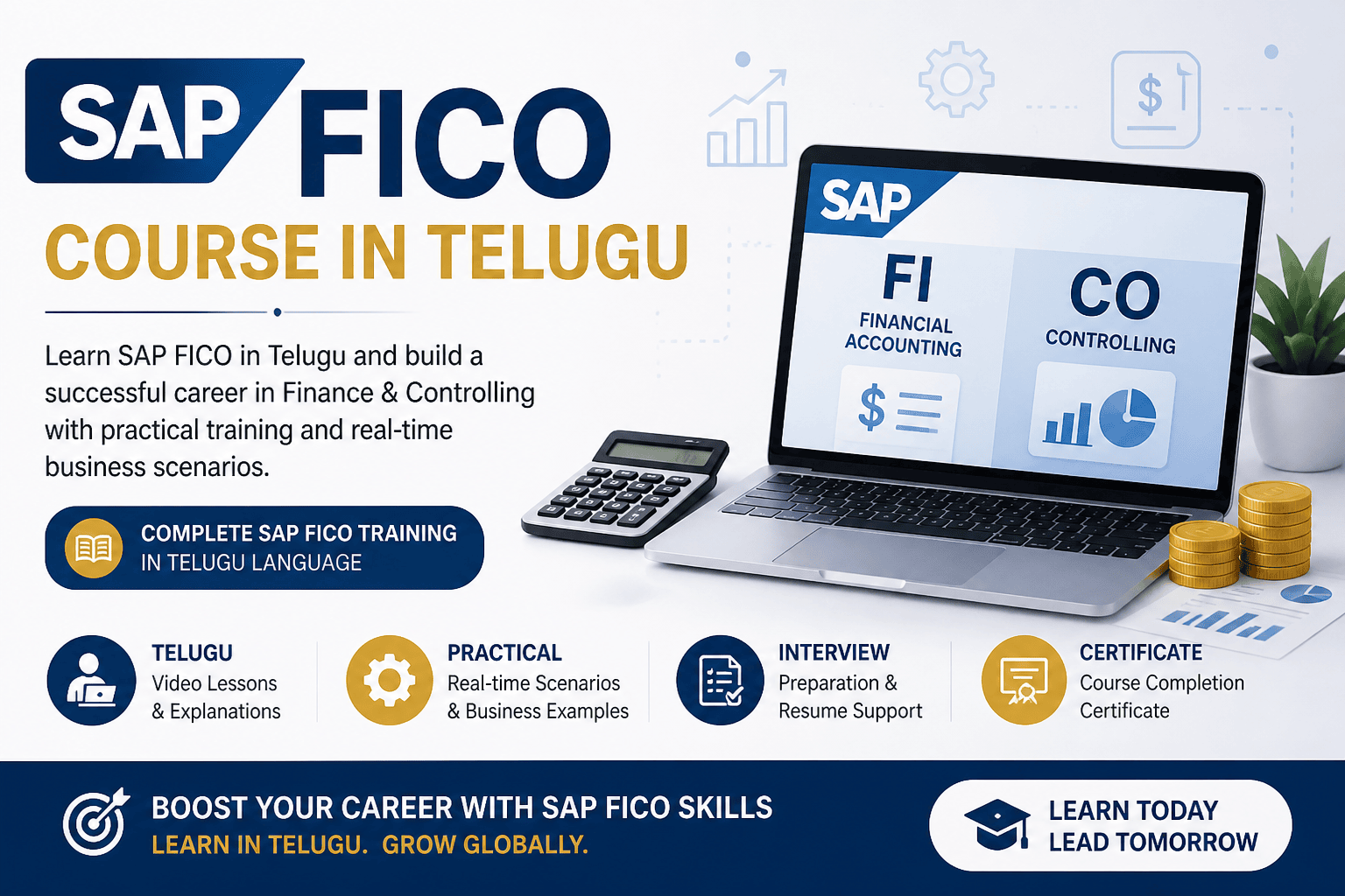 SAP FICO Course in Telugu – Complete SAP FICO Syllabus and Modules