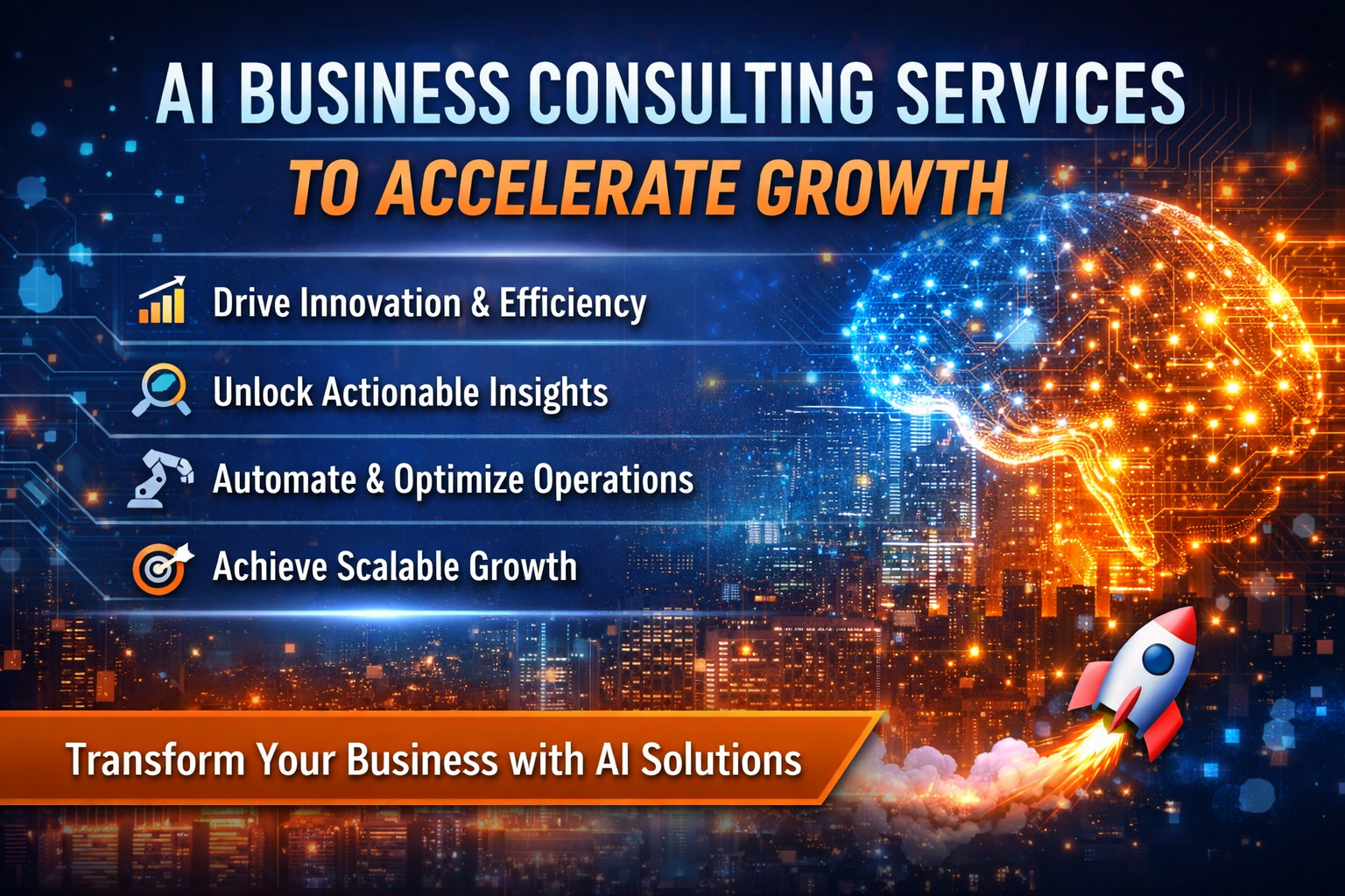 AI Business Consulting Services to Accelerate Growth | Nate Patel