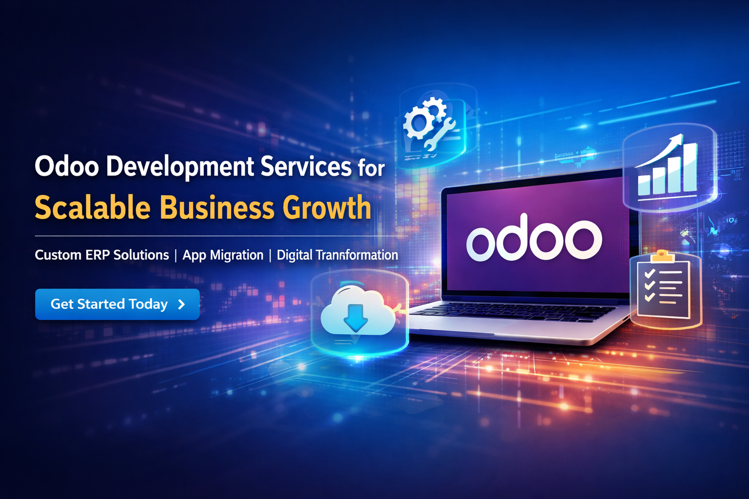 Scale Smarter with Odoo Development Services