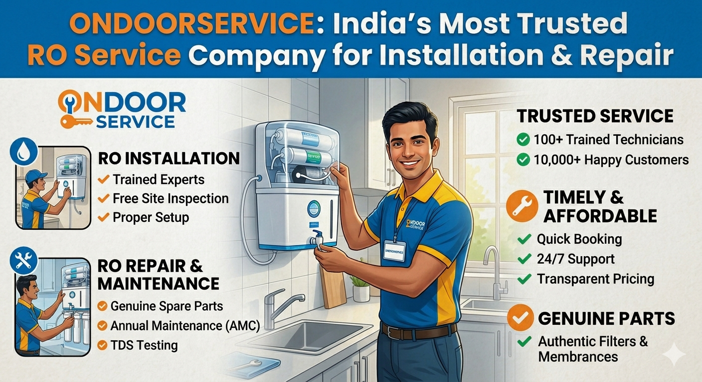 Why More Families Are Getting Regular RO Service in Muzaffarpur
