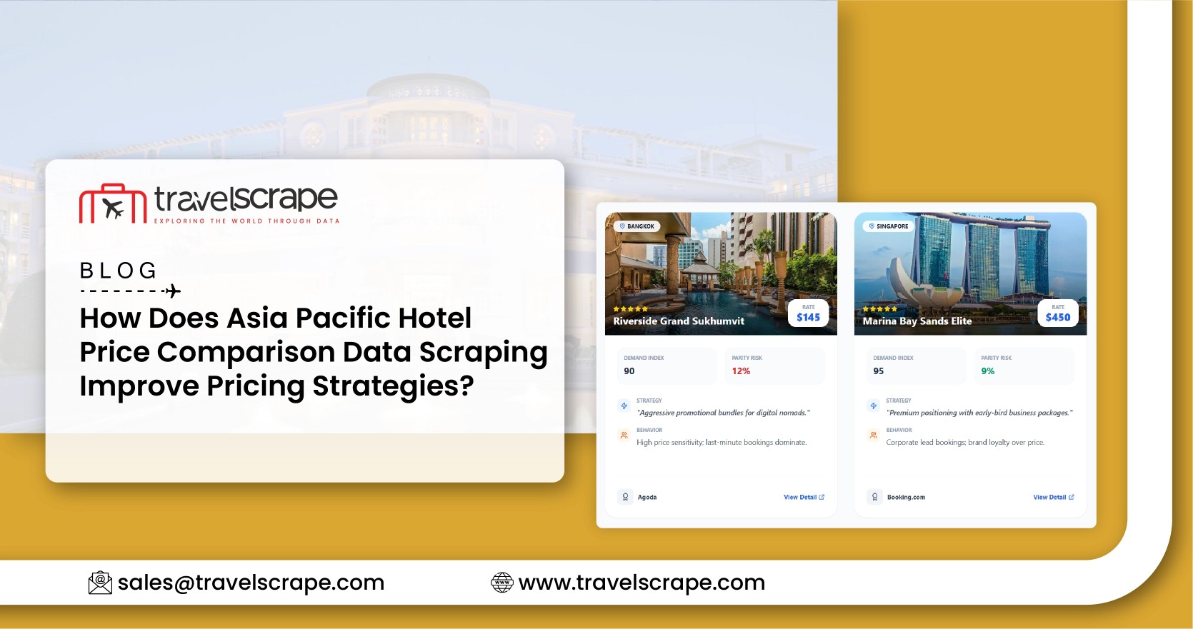 Leverage Asia Pacific Hotel Price Comparison Data Scraping