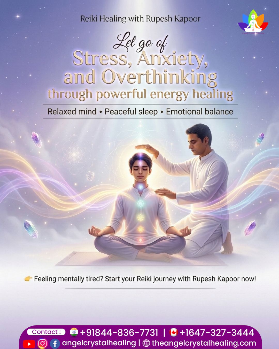 Book Online Reiki Healing Session for Deep Relaxation