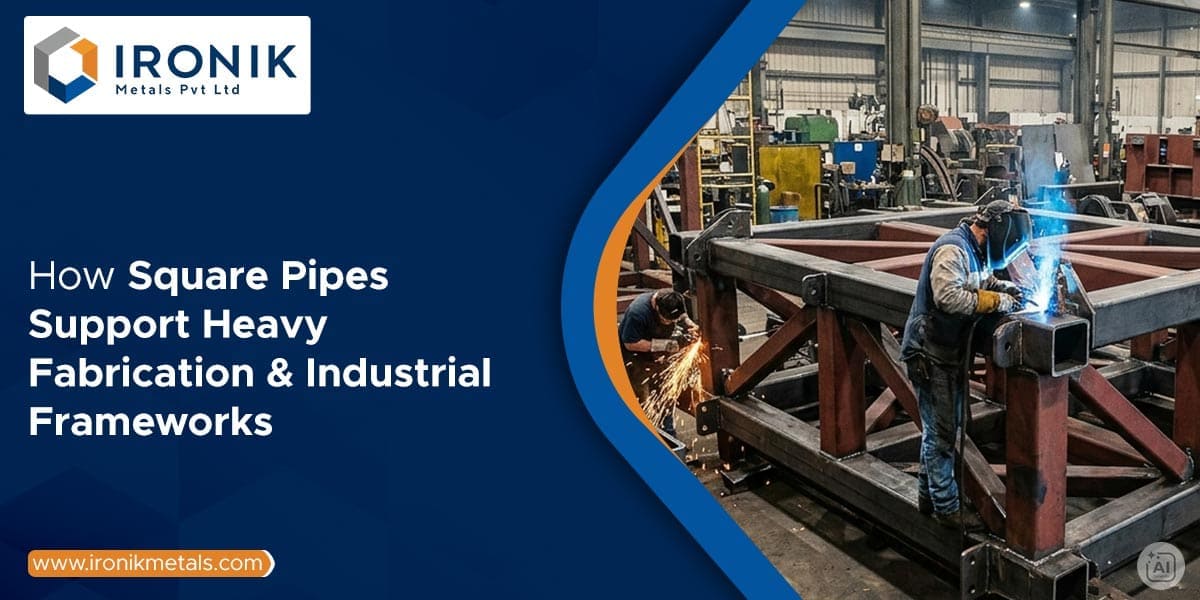 How Square Pipes Support Heavy Fabrication & Industrial Frameworks