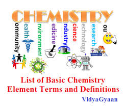 chemistry definitions