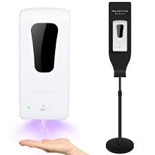 Automatic hand sanitizer dispenser stand