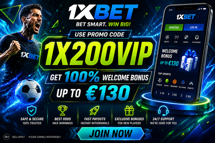 1xBet Casino Promo Code 2027: 1X200DAY – Casino Bonus
