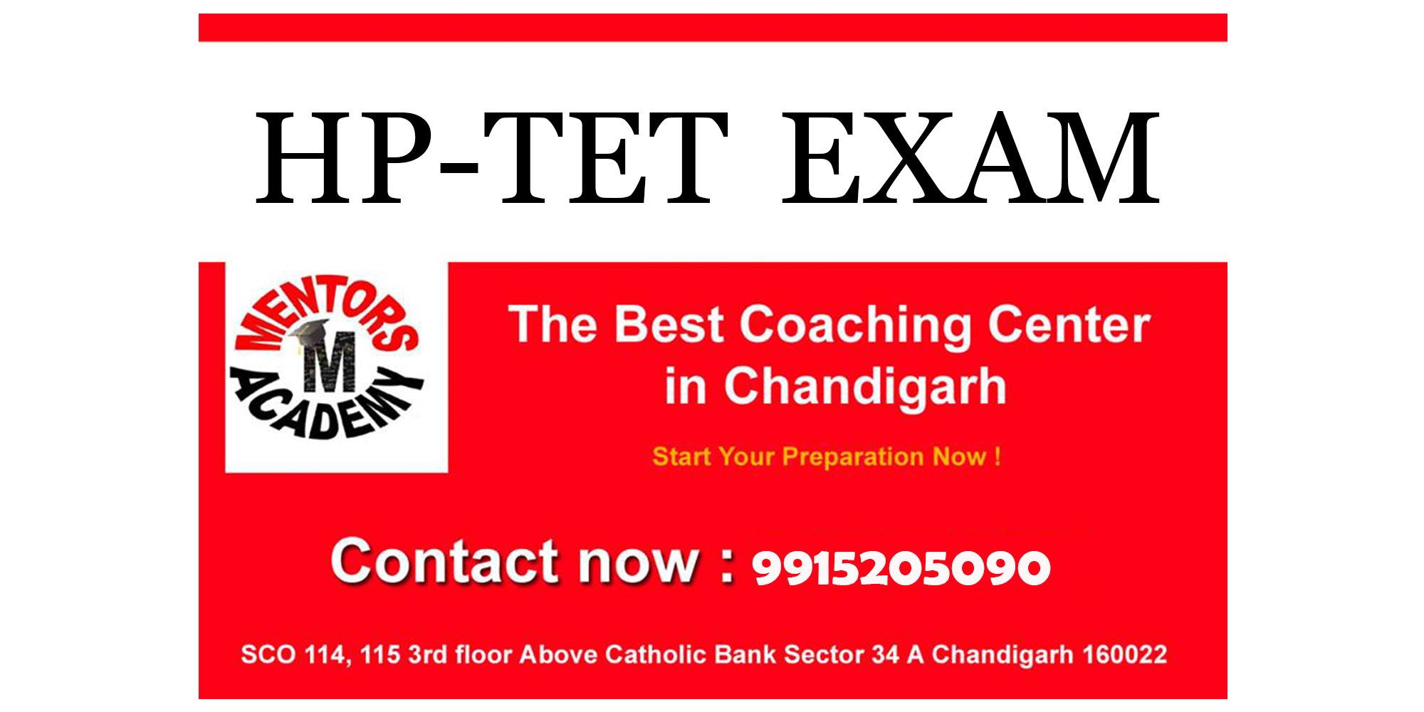 HP-TET Exam Coaching in Chandigarh