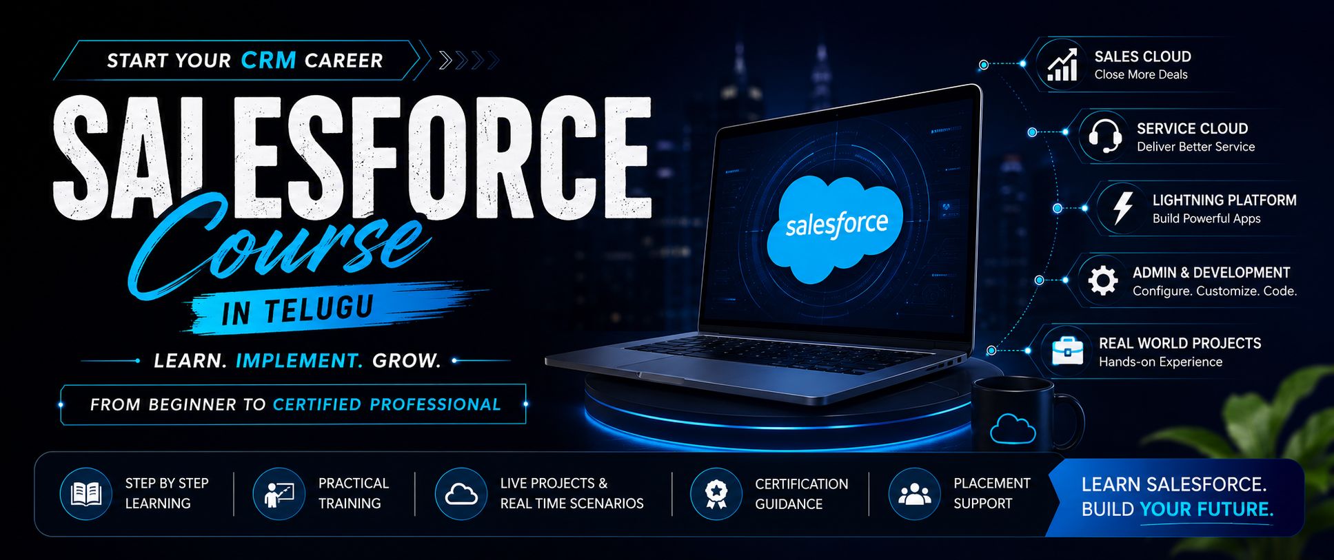 Learn Visualforce Pages with Salesforce Course in Telugu