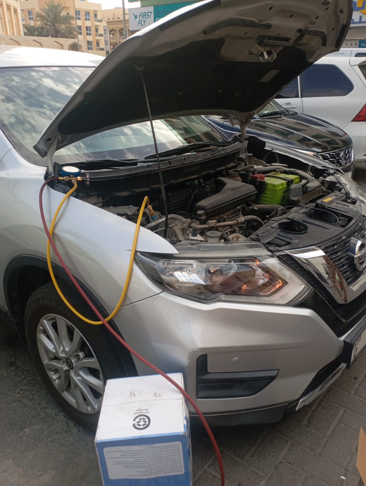 Car AC Gas Refill at Your Home or Roadside in Dubai