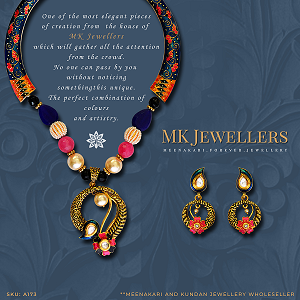 Buy Kundan Meenakari Jewellery Online at Wholesale Price in India