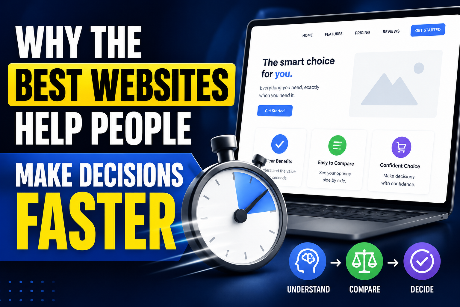 Why the Best Websites Help People Make Decisions Faster