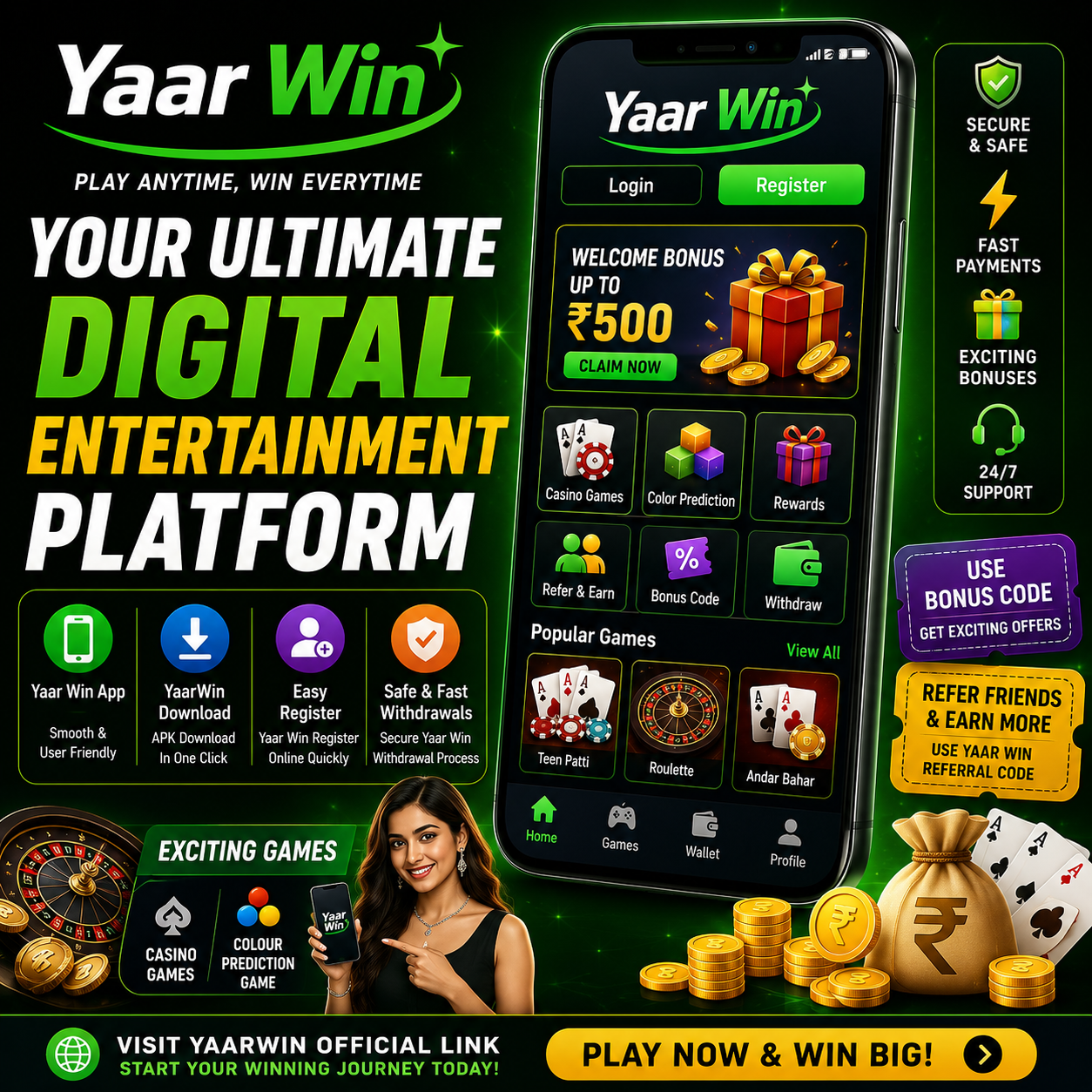 How Does Yaar Win Games Enhance Convenience?