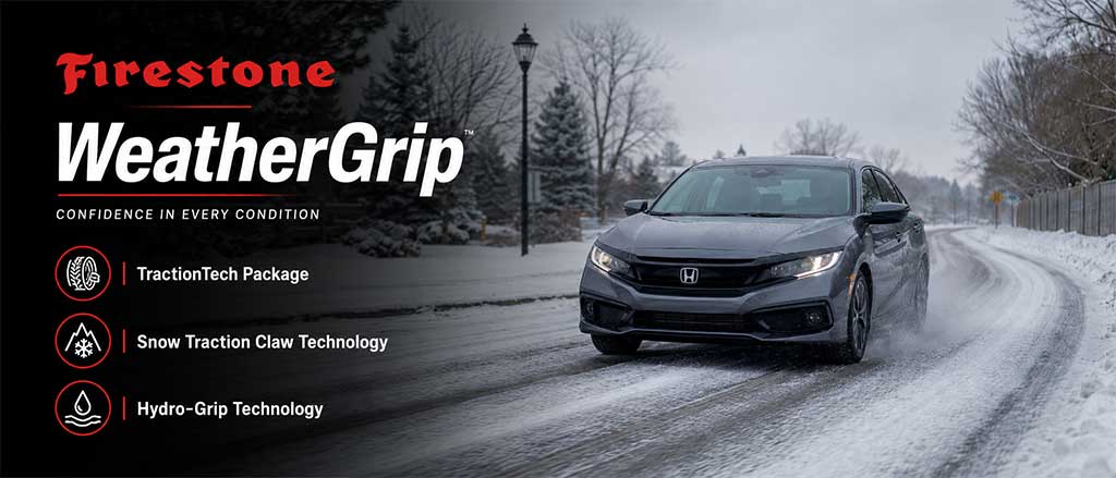 Is the Firestone WeatherGrip a Good Tire for Rain and Light Snow?