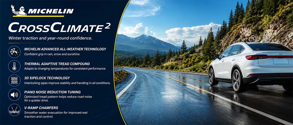 Michelin CrossClimate2: Why It Became a Go-To All-Weather Tire