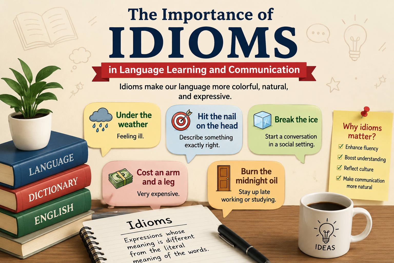 Idioms and Phrases: Understanding the Colorful Side of Language