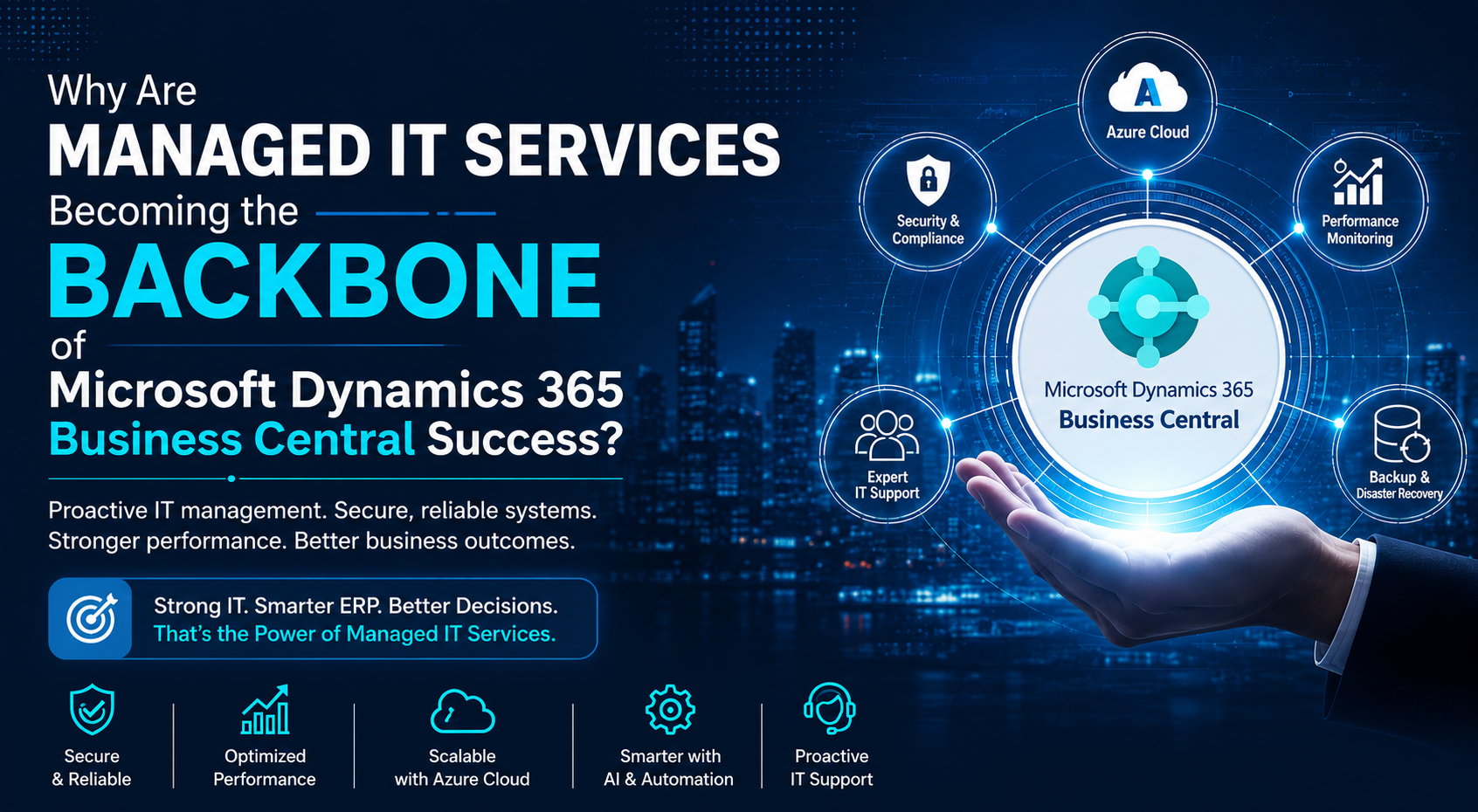 Why Are Managed IT Services Becoming the Backbone of Microsoft Dynamics 365 Business Central Success?