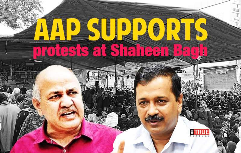 Aam Aadmi Party Declares Support for Shaheen Bagh Protestors