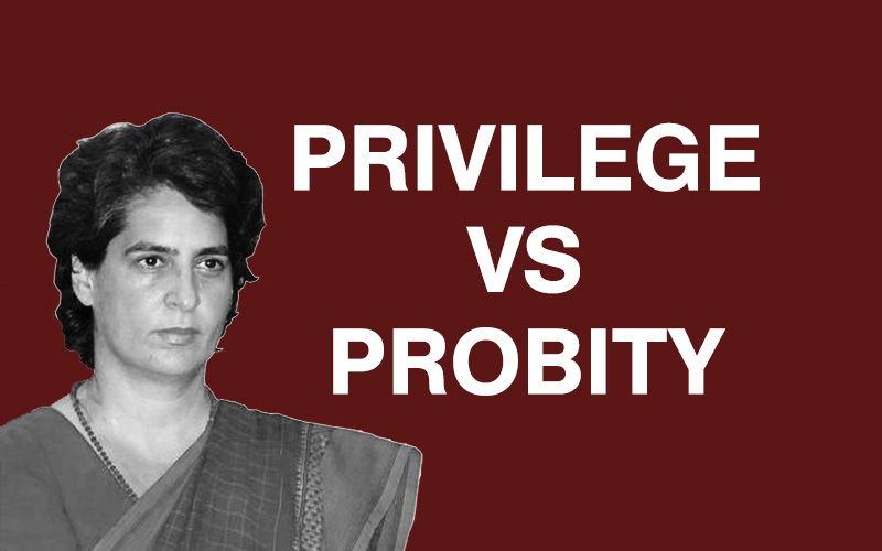 Priyanka Vadra’s Exit from Lodhi Estate – BJP’s Hatred or Congress Obscuring Facts?