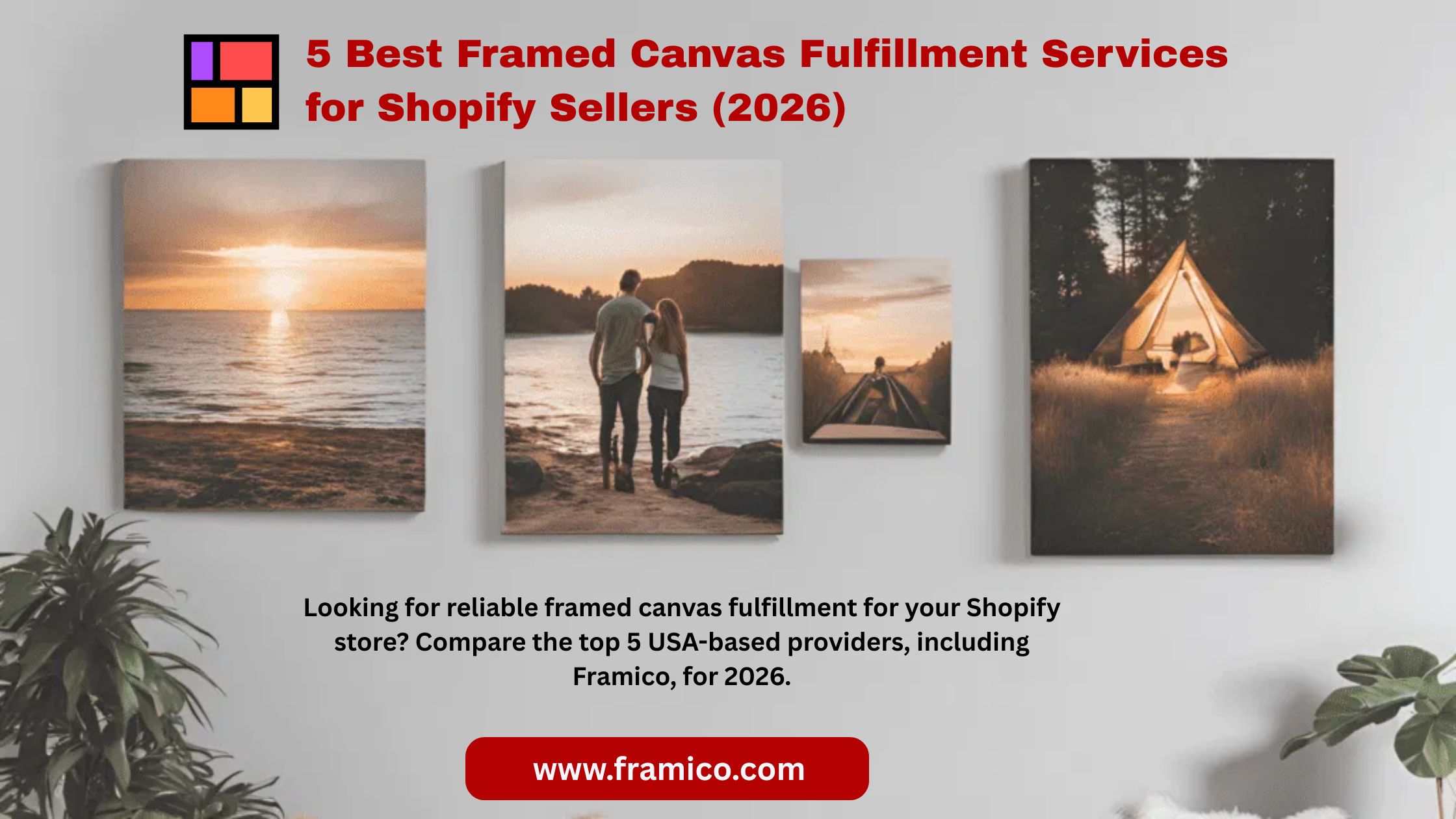 5 Best Framed Canvas Fulfillment Services for Shopify Sellers (2026)