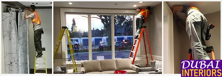 Curtain Fitting and Installation in Dubai