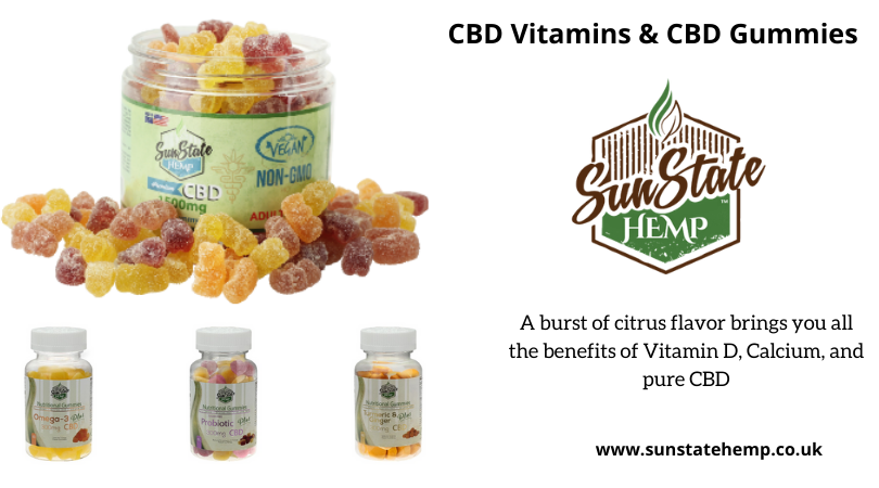 Find the Best CBD Vitamins UK | Sun State Hemp