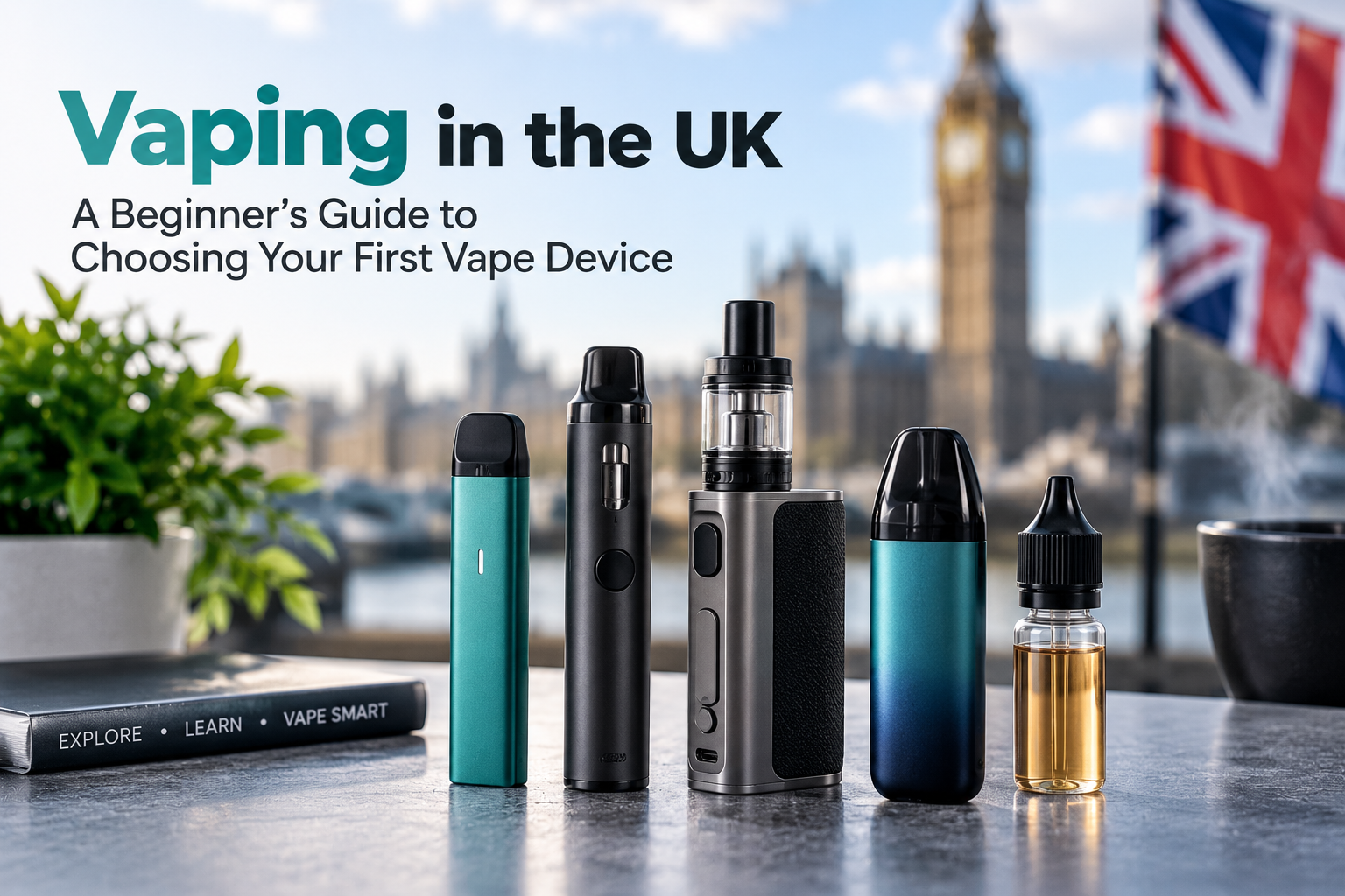 Vaping in the UK: A Beginner’s Guide to Choosing Your First Vape Device