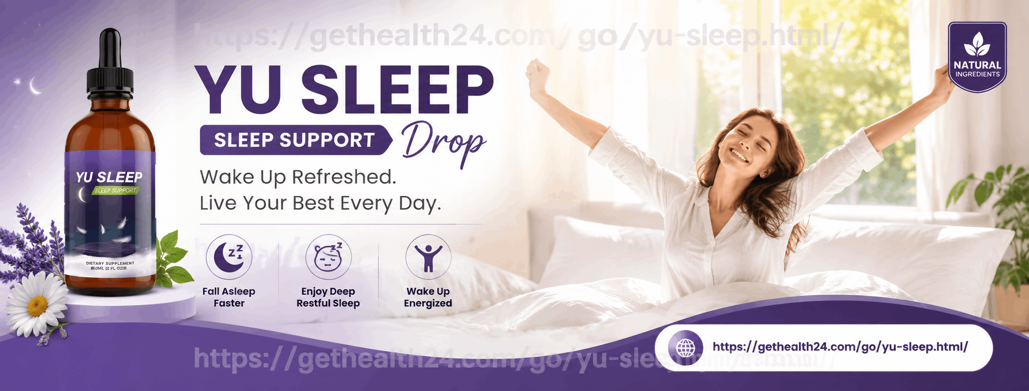 Yu Sleep Is Formulated to Help You Sleep Soundly Through the Night