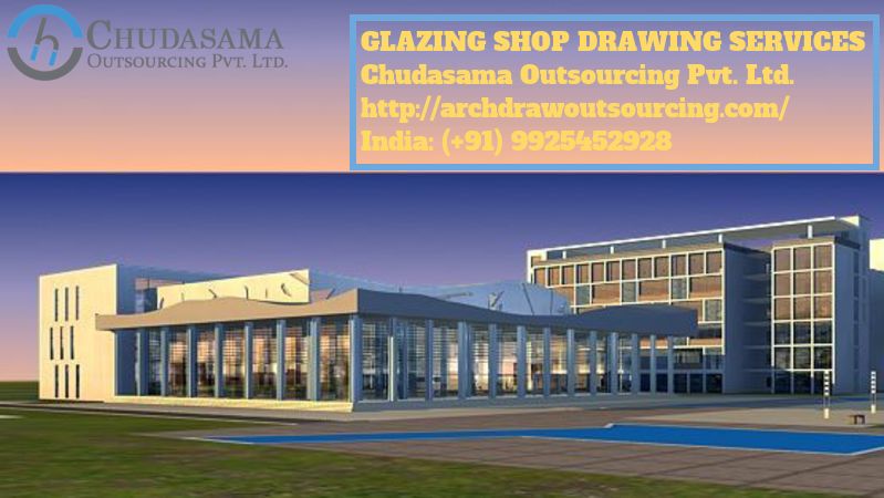 Architectural Glazing Shop Drawing Services | Glazing CAD Drafting - Archdraw Outsourcing